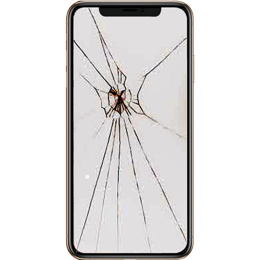 iPhone XS broken screen