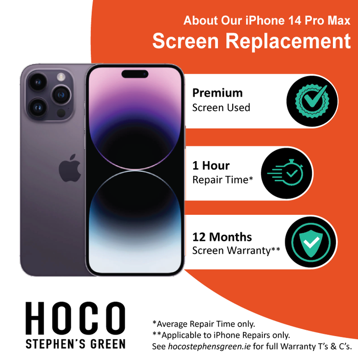 IPHONE 14 PRO MAX SCREEN REPLACEMENT