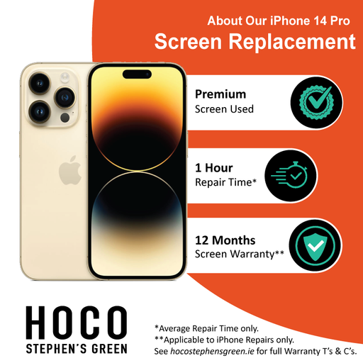 iPhone 14 pro broken screen replacement